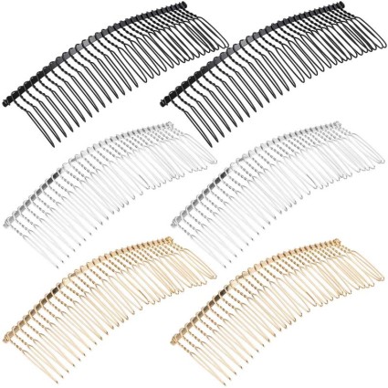 Metal Hair comb 11.5 cm with 30 tines