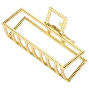 SOHO Large Square hair clip - Gold