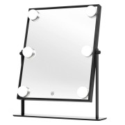 UNIQ Cosmetic mirror with light and touch function - black