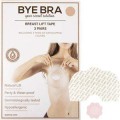 Bye Bra Push-Up Breast Tape + Satin Nipple Covers - Size F-H