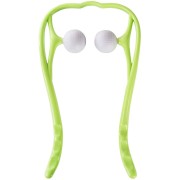Dispositivo de masaje de cuello para aliviar el dolor de cuello y hombros - Verde