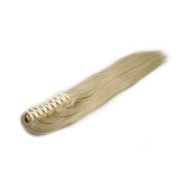 Ponytail Extensions hair claw, Straight - blonde #613