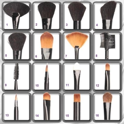 Technique PRO Makeup Brushes - 32 pieces