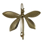 SOHO Dragonfly Metal Hairclip -Gold