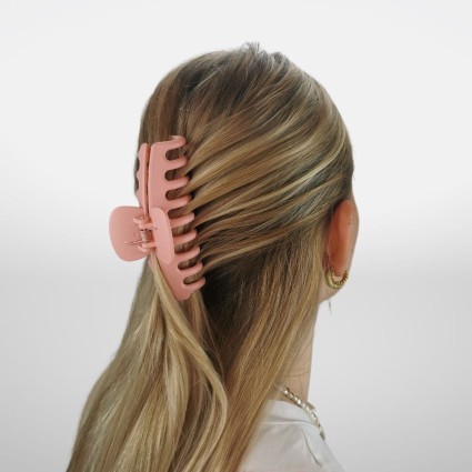 SOHO Large Mat hair clip - Pink