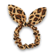 Scrunchie with bow | Leopard