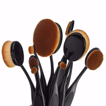 Technique PRO Oval Brushes for Make-up  - 10 Pieces