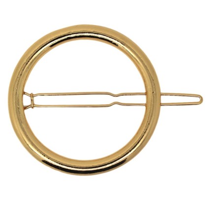 SOHO Circle Hair Clip - Gold
