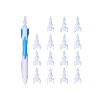 Earwax Removal Tool | Ear Cleaning Tool, Soft Silicone Earwax Removal Tool with 16 Replacement Heads