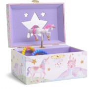 UNIQ Jewelry box for children with Music Ballerina (Unicorn) - Pink/White