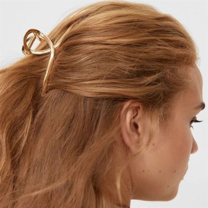 SOHO Metal hair clip - Gold
