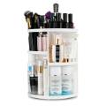 Boîte de rangement Maquillage UNIQ Rotation 360º - Blanc