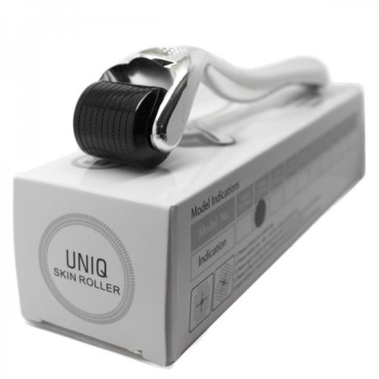 UNIQ Titanium Dermaroller 540 needles 0,25 mm. for Facial Use