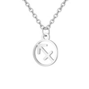 Zodiac necklace: Sagittarius - Zodiac, Silver