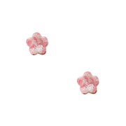 Soho Lill Hair Buckles - Pink Marble