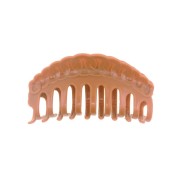 Design Hair Claw model style 10.5 cm - brown