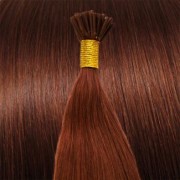 60 cm Cold Fusion hair extensions Red 33#