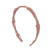 Soho Foldable Headband - Pink Beige