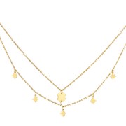 Soho Maci double necklace - gold