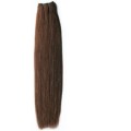 60 cm weft Hair extensions Light Brown 6#