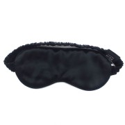 Uniq luxury sleeping mask in 100% silk - black